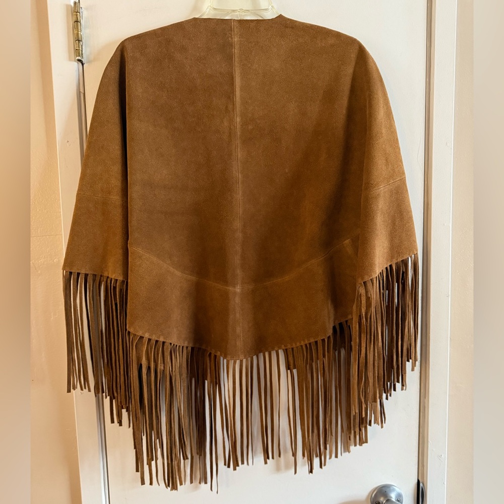 Free People Fire Nights Suede Shawl - Picture 3 of 8
